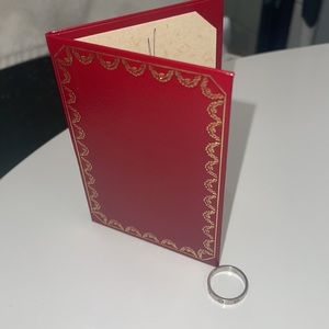 Cartier Mini Love Ring (Size 8.25) White Gold